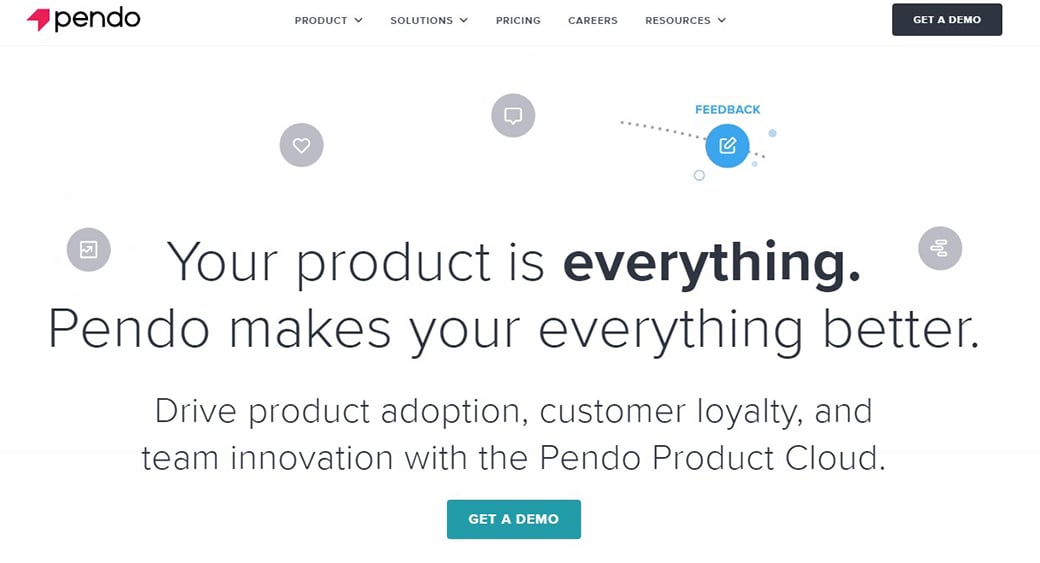 Pendo Platform for client loyalty